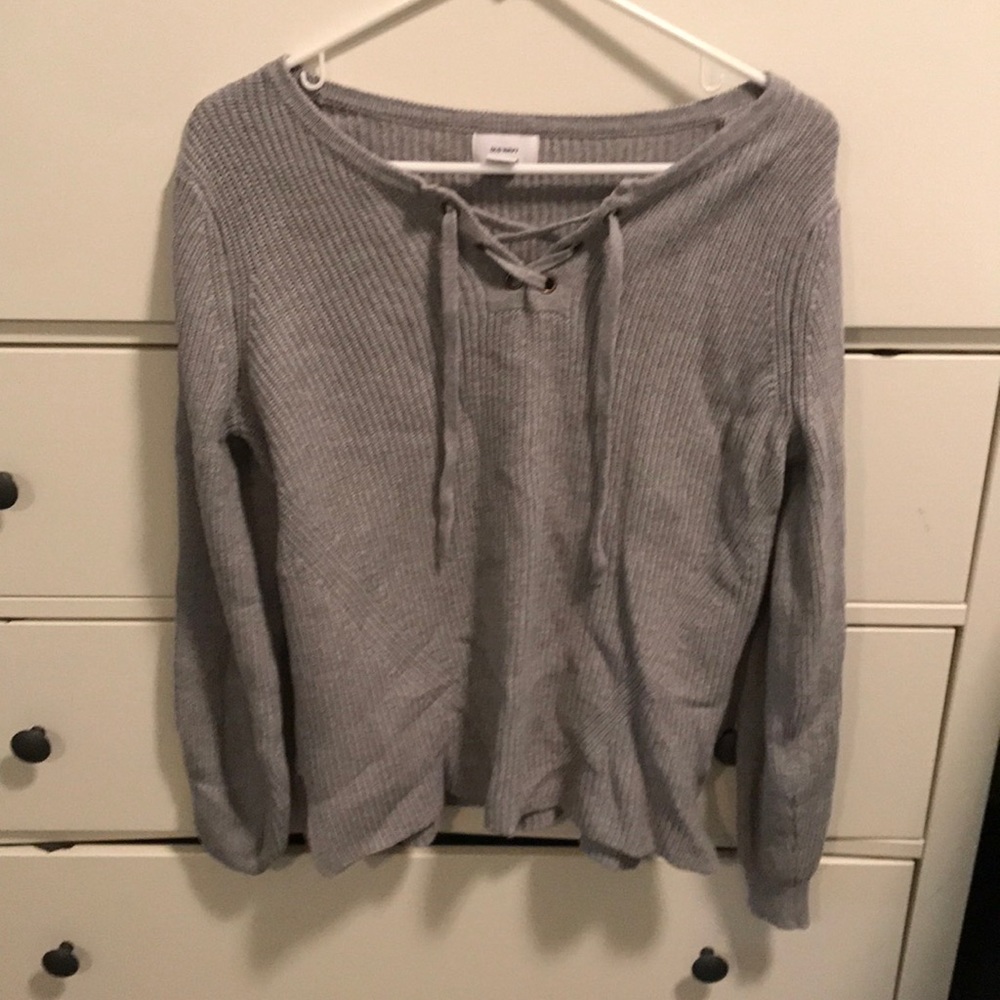 Light grey sweater